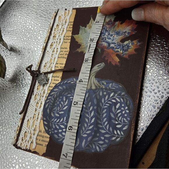 "5/$25" Upcycled Mixed Media Book Fall Decor - Picture 5 of 6